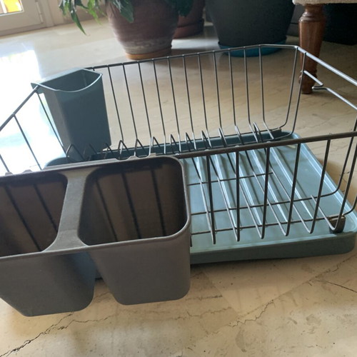 Dish rack used, functional and in very good condition