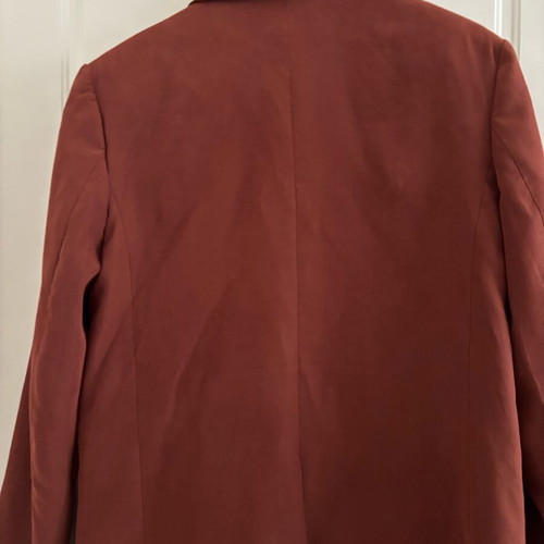 Mango women's jacket new oversized terracotta size M