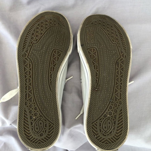 Dockers by Gerli low-top sneakers size 37 like new, white and blue