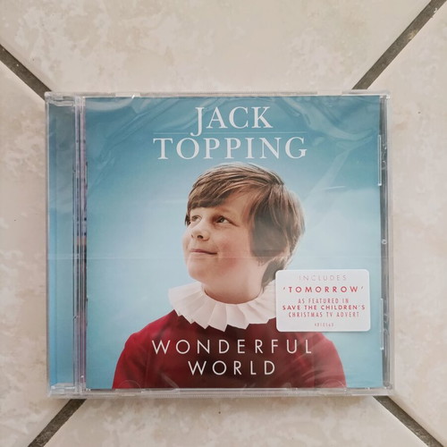 Jack Topping Wonderful World CD new