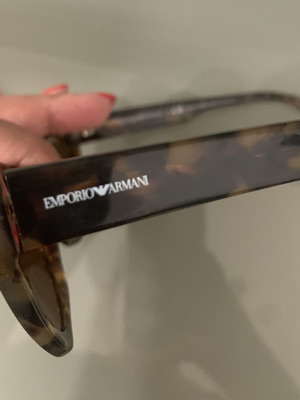 Emporio Armani EA 4176 cat-eye sunglasses, brown tortoiseshell