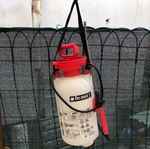 Sprayer used 5 liters