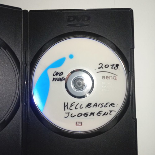 Hellraiser: Judgment DVD used, rare with Greek subtitles