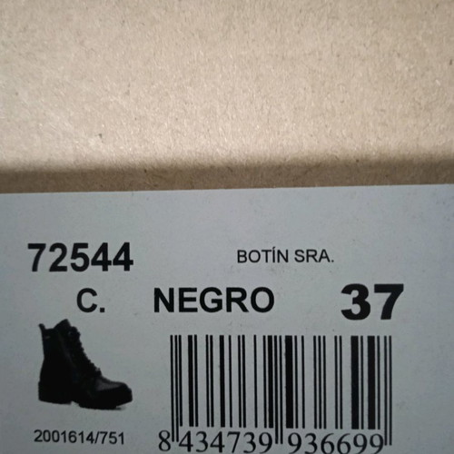 Refresh ankle boots used, black, size 37