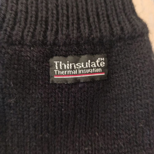 Thinsulite knitted cold gloves like new