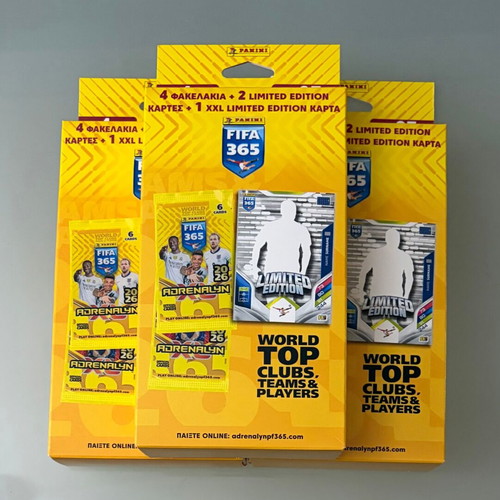 Panini Adrenalyn XL 2026 blisters καινούργια, πακέτο 3