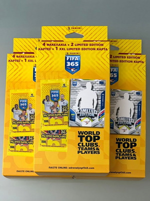 Panini Adrenalyn XL 2026 блистери нови, комплект от 3