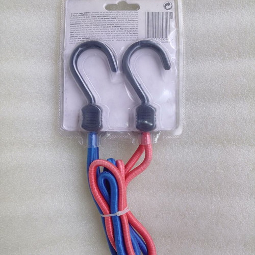 Reinforced elastic bungee cords for luggage fastening new, set of 2