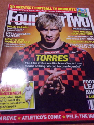 Four Four Two March 2009 like new