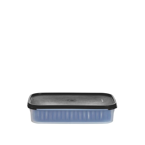 Tupperware Modular Rectangle 2L with Black Lid new