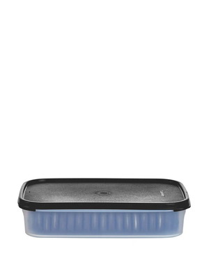 Tupperware Modular Rectangle 2L with Black Lid new
