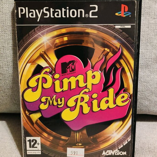 MTV Pimp My Ride PS2 used in very good condition