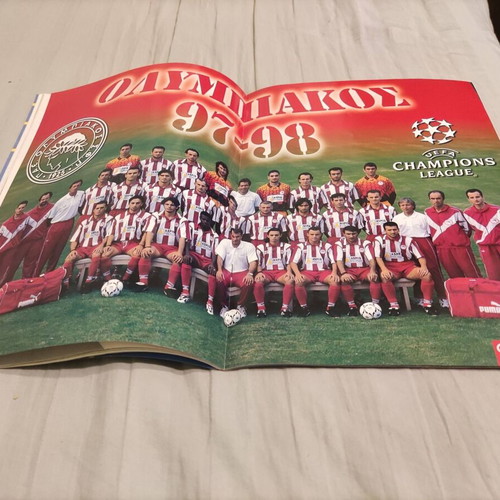 Olympiakos official magazine issue 14 September 1997 like new