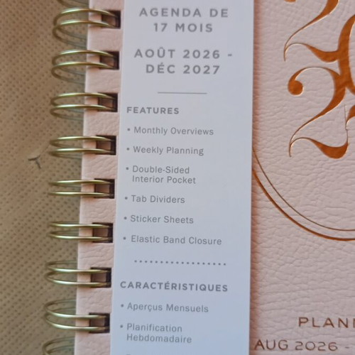 2027 Month Planner brand-new from Fringe Studio