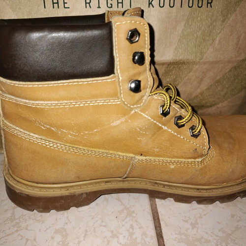 Cockers men's brown boots used, size 43
