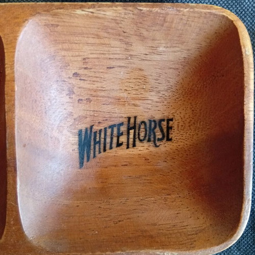 White Horse wooden bowl in very good condition