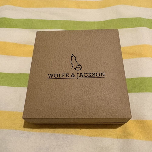 Men's bracelet Wolfe&Jackson new, black