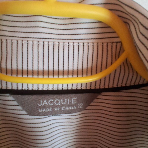 Women's summer shirt like new, black and white, size L