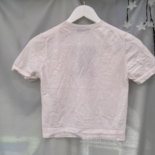 Prada Vintage T-shirt 100% Cashmere used, crop model, XS/S