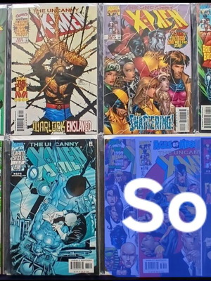 Uncanny X-Men 370-375 like new, pack of 6 issues