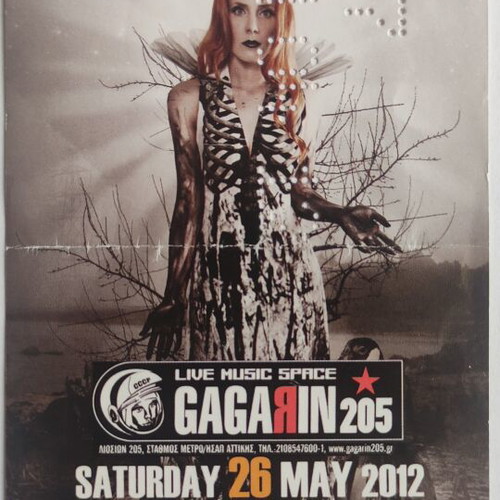 Epica concert ticket 26-5-2012 like new