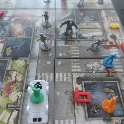 Zombicide Travel 2nd Edition Board Game like new