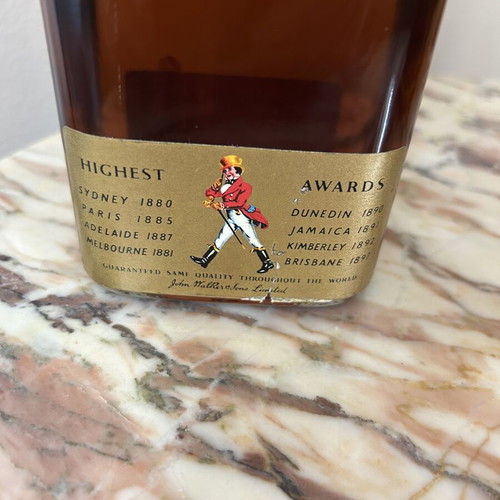Johnnie Walker Red Label Old Scotch Whisky vintage sealed bottle