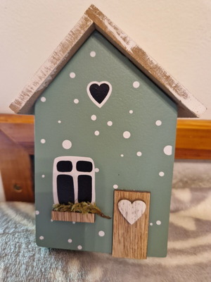 Wooden decorative house like new
