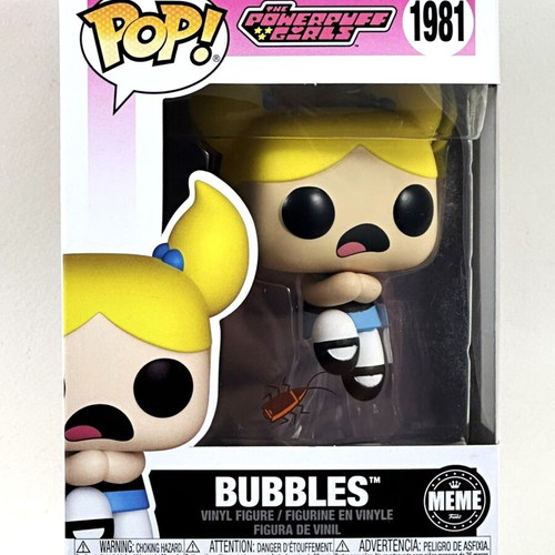 Funko Pop Powerpuff Girls Bubbles Meme Edition new
