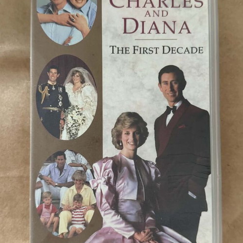 Charles and Diana videocassette like new