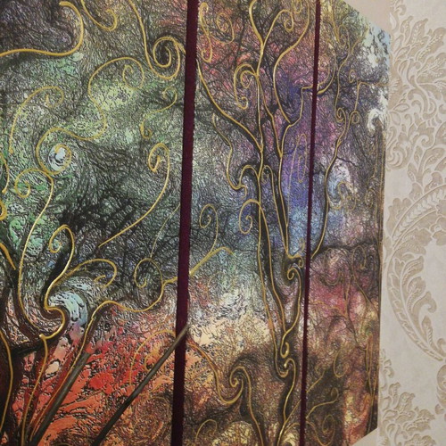 Four-Panel Canvas Painting used