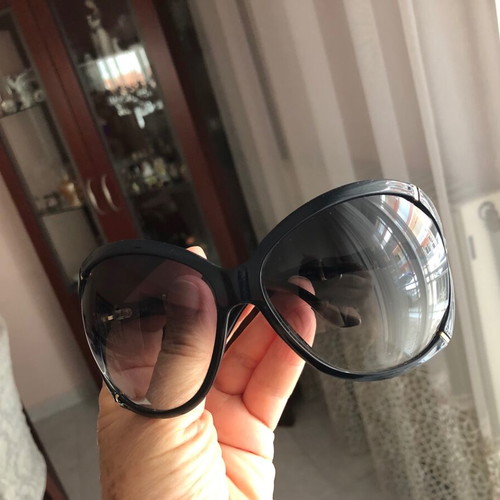 Gucci bamboo sunglasses like new, blue