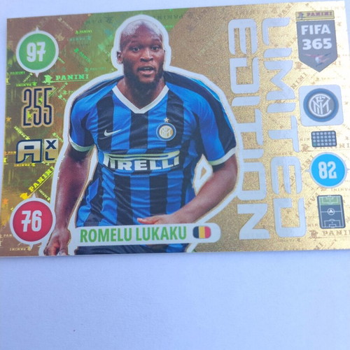 Panini FIFA 365 2021 Limited Edition Card Lukaku New