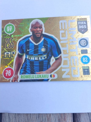 Panini FIFA 365 2021 Limited Edition Card Lukaku New