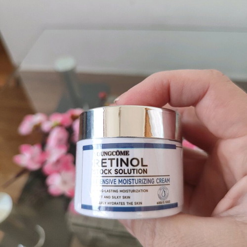 Ενυδατική κρέμα προσώπου και serum με ρετινόλη σετ καινούργιο
