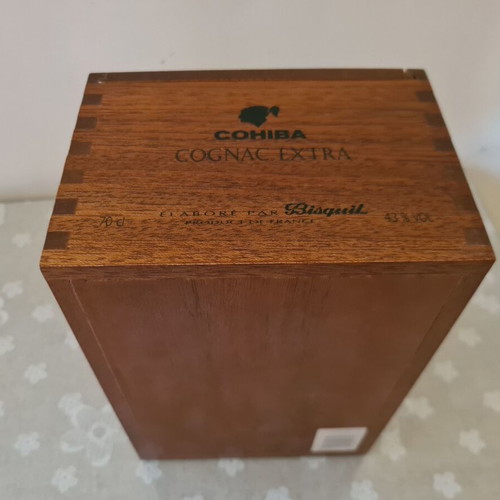 Bisquit Cohiba Cognac Grande Champagne new in wooden box