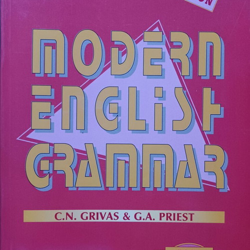 Grivas Modern English Grammar Book 4 like new