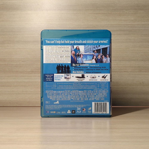 The Walk Blu-Ray used with Greek subtitles 2D + 3D