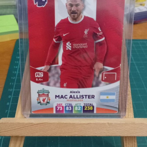 Κάρτα Alexis Mac Allister Panini Adrenalyn XL Premier League 2023/24 σαν καινούργιο