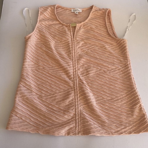 Calvin Klein sleeveless top size L salmon color like new
