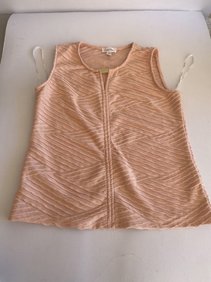 Calvin Klein sleeveless top size L salmon color like new
