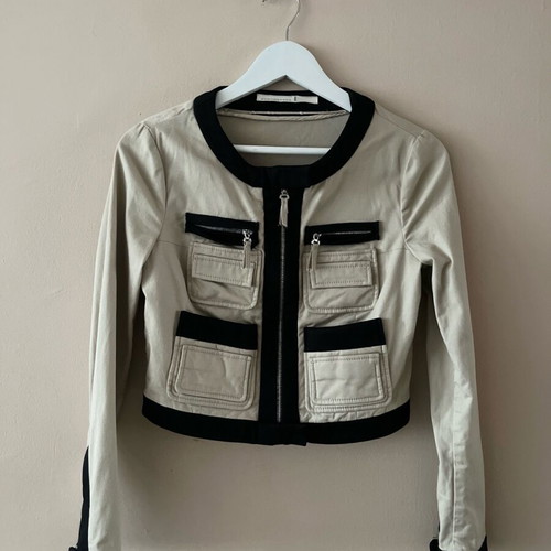Schumacher beige jacket size S like new