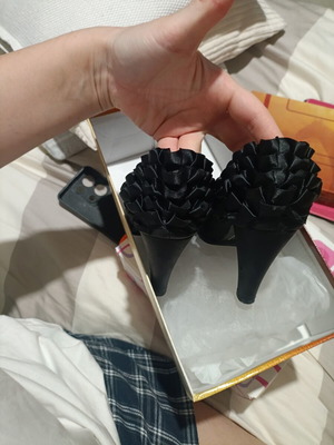 Pumps black size 37 used