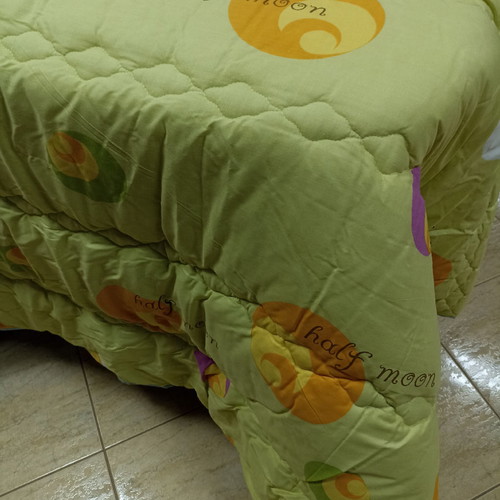 Double quilt new cotton fabric baked wadding double-sided