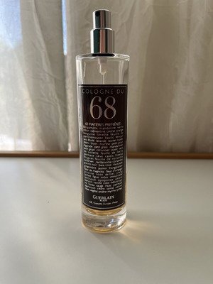 Cologne du 68 Guerlain tester 100 ml used unisex fragrance