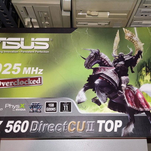 ASUS GTX560 DirectCU II TOP - Boxed