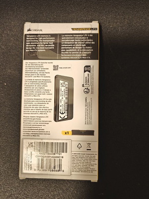 Corsair Vengeance LPX 8GB DDR4 2400MHz RAM καινούργιο, 1x8GB module