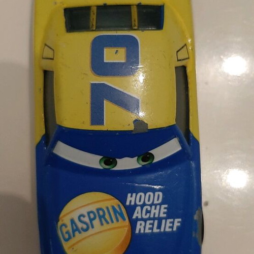 Disney Pixar Cars Gasprin toy car used collectible