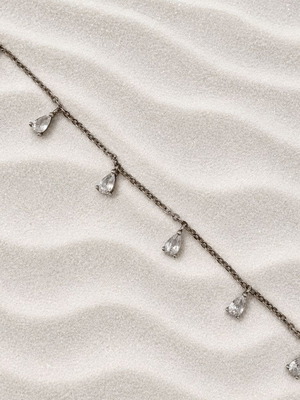 Handmade Gianni Silver Bracelet 925 with Zircon Stones
