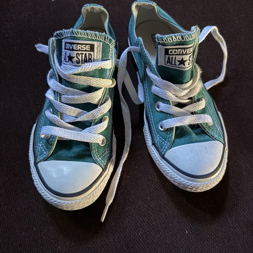 Converse All Star Kids Sneakers Size 31 Like New Turquoise
